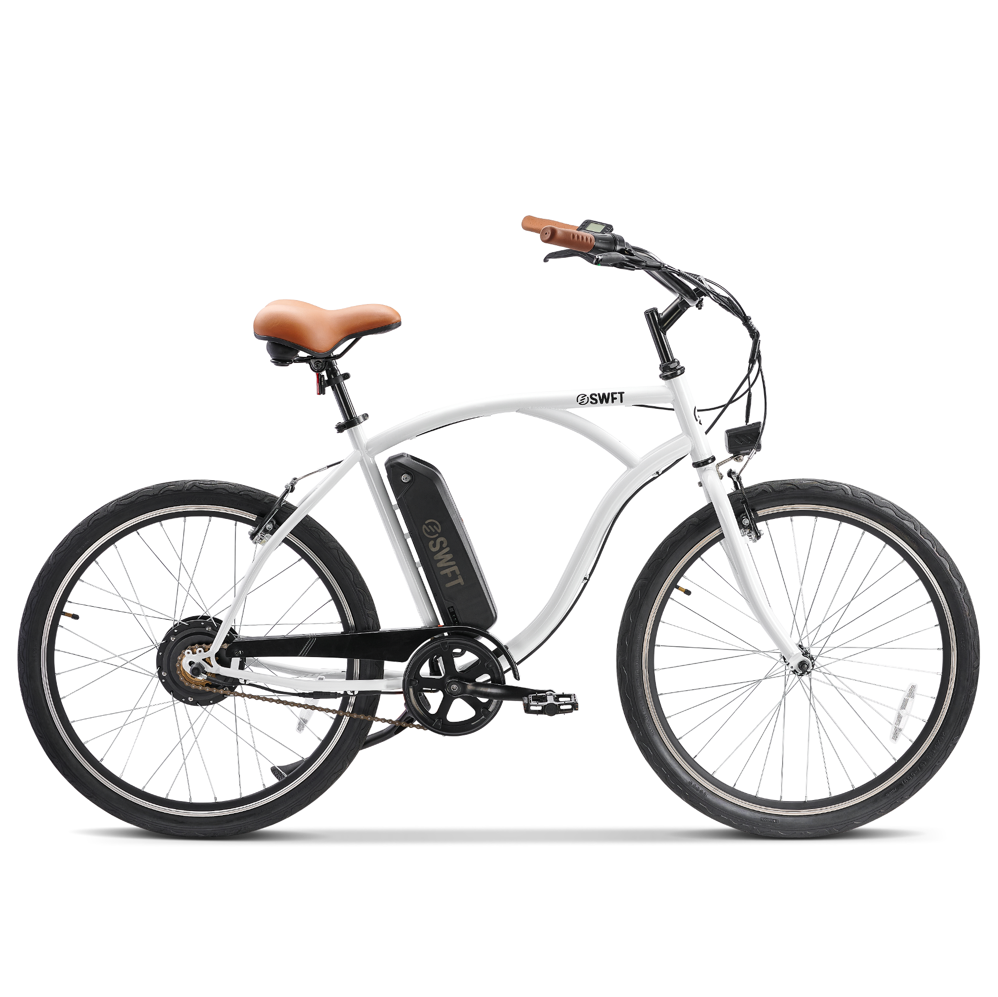 SWFT Fleet 500W Class 2 Cruiser E bike with Pedal Assist